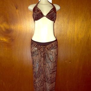 ❤️VS Bathing Suit Top with Bottom cover Up❤️